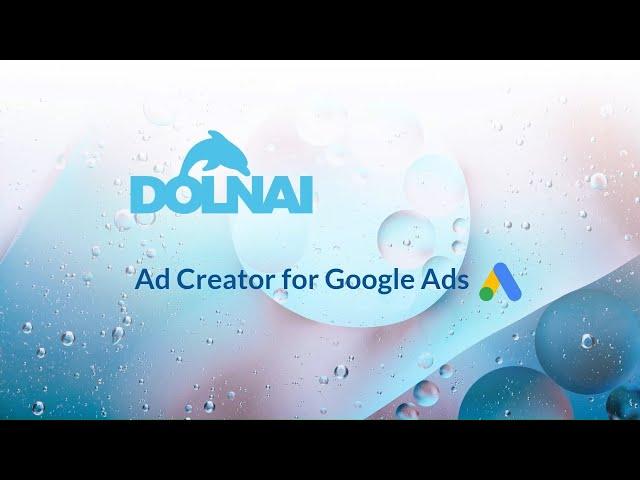 AdCreator for Google Ads | Unleash Efficiency with A.I-Powered Google Ads Generation & Optimization