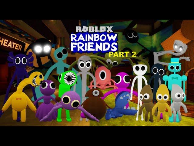 Rainbow Friends ALL CHARACTERS PART 2 | ALL Morphs Chapter 2, FanMade, Upcoming | Rainbow Friends