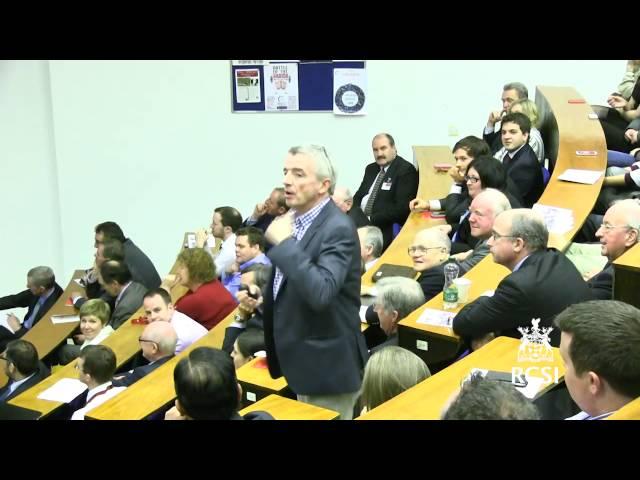 24th Carmichael Lecture - "Ryanair - Always Getting Better" by Michael O'Leary, CEO of Ryanair