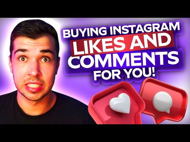 I bought YOU (my viewers) Instagram Likes and Comments! How to Buy Likes & Comments on Instagram