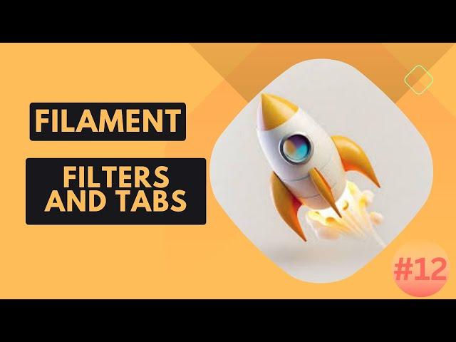 12 Add Filters and Tabs to Table - FilamentPHP V3 Tutorial