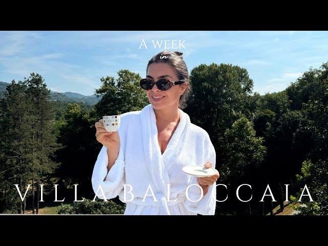 A WEEK AT VILLA BALOCCAIA ITALY VLOG | Alessandra Rosa