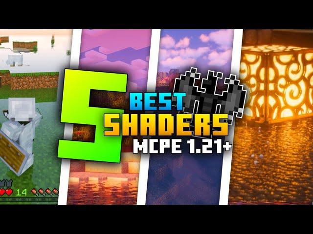 Top 5 Shaders For Minecraft Pe 1.21+ Render Dragon 