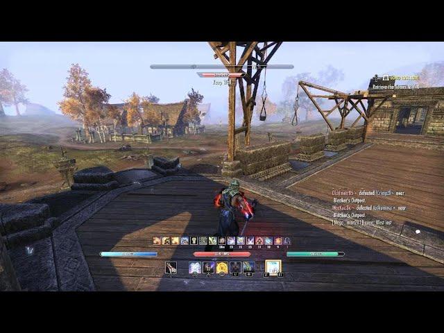 ESO PvP |Saviour of Elsweyr Quester Salskea conns a Mag sorc PvP build and Picks them out one by one