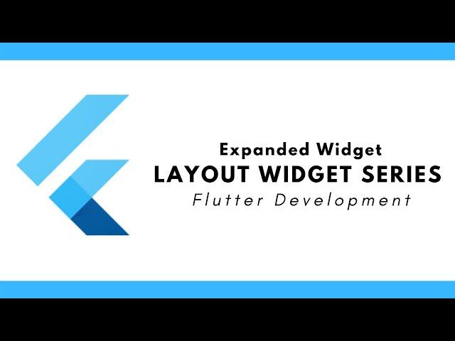 Expanded Widget - Layout Widget Series - Flutter tutorial in 2020 in Urdu/Hindi