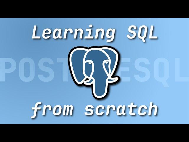 Learning SQL from scratch  PostgreSQL Live #2