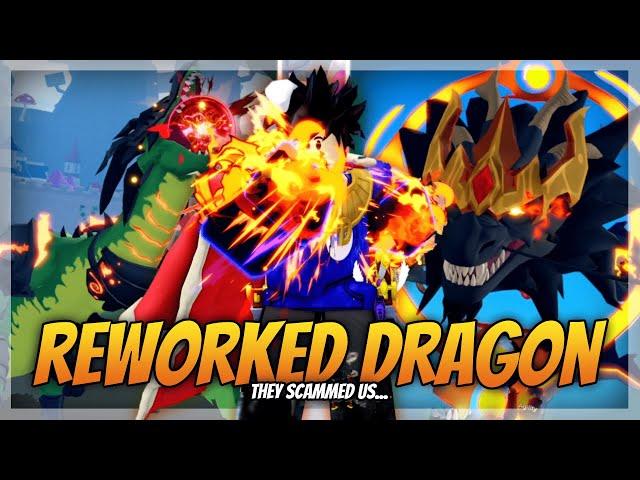 I Obtained The REWORKED Dragon V2 and Awakened Dragon Talon V2 on Blox Fruits...