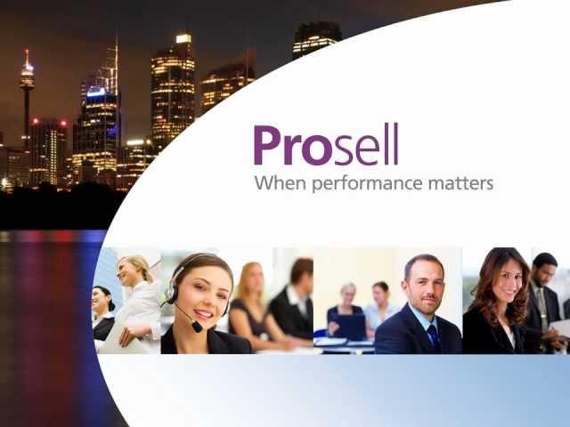 1. Prosell Overview Introduction.wmv