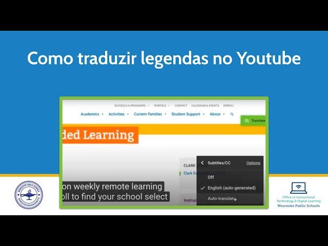 (Portuguese) Como traduzir legendas no Youtube (How to Translate Captions in YouTube)