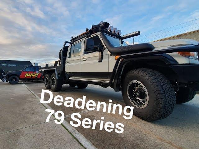 Sound Deadening a 79 Series Landcruiser