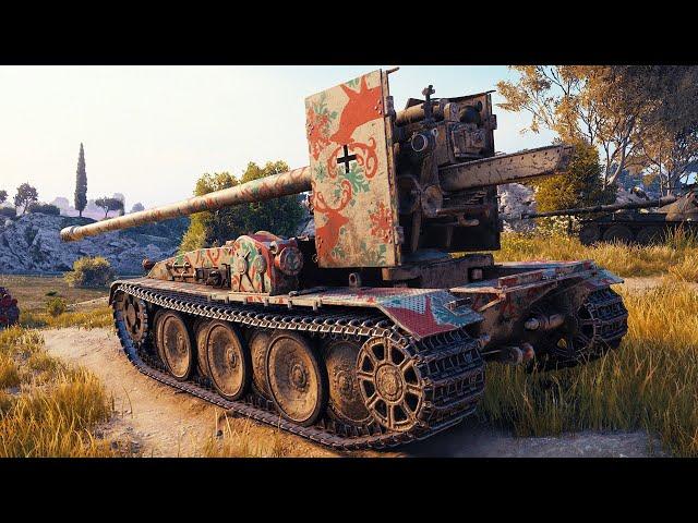 Grille 15 - 12 KILLS - 1 VS 8 - World of Tanks