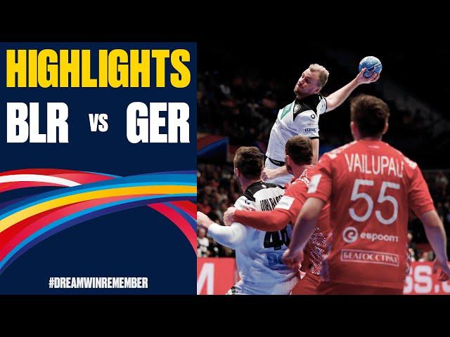 Belarus vs. Germany Highlights | Day 8 | Men's EHF EURO 2020