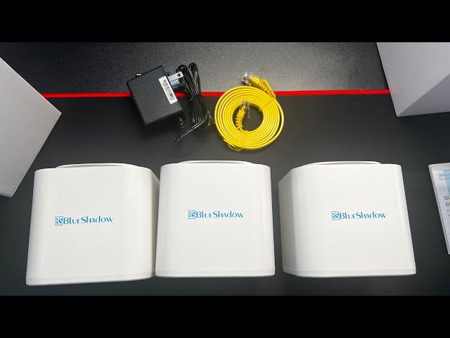 Unboxing BlueShadow Mesh Wi-Fi 3 piece