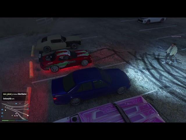 LIVE GTA 5 CAR MEET "PS4" MODDED CARS STREET TAKEOVER BENEFACTOR VORSCHLAGHAMMER