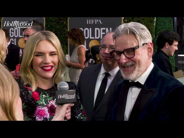 Rhea Seehorn & Peter Gould: Would Be "Awesome" To Win For 'Better Call Saul' | Golden Globes 2023