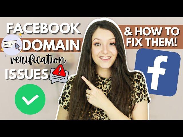 Facebook Domain Verification Issues & How to Fix Them: Verify Website for Instagram Shopping Tags