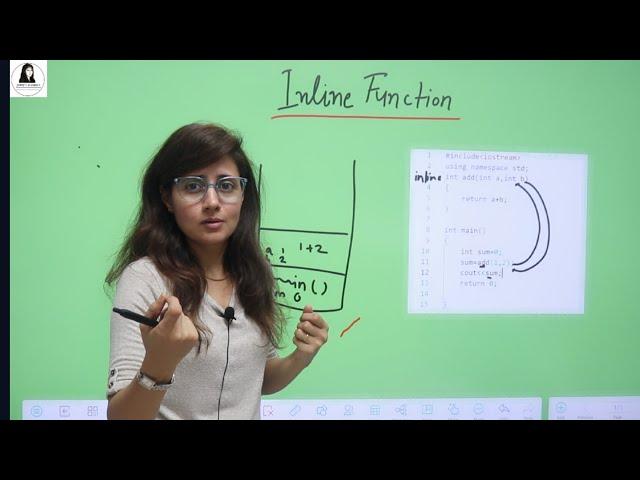 Inline Functions in C++ | C++ Programming Course | Lecture 73