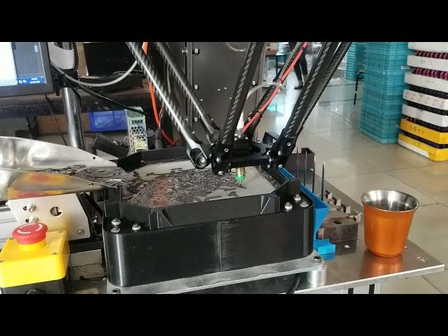 delta robot pick and place thin part