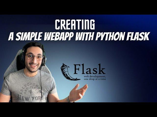 Creating a simple WebApp with Python Flask