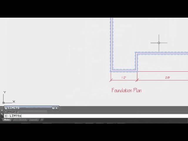 Autocad 2016 -  LIMITS #62