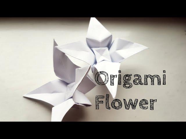 Easy Origami Flower