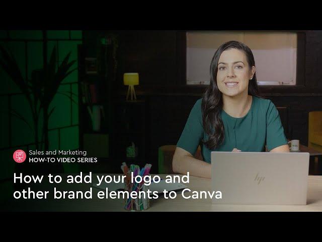 How to add your logo and other brand elements to Canva