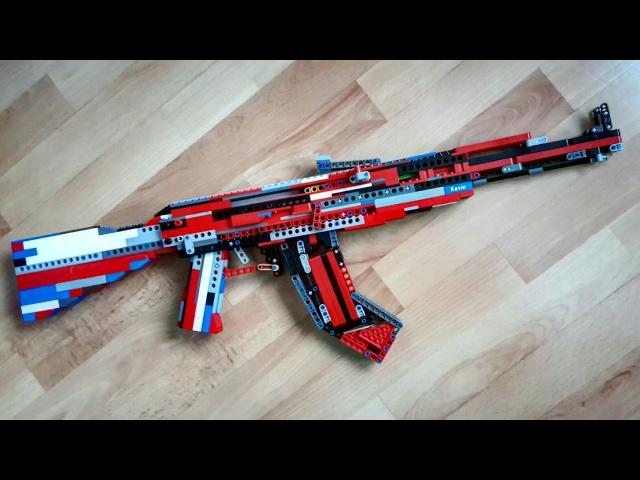 Lego AK-47 Working (+Tutorial)