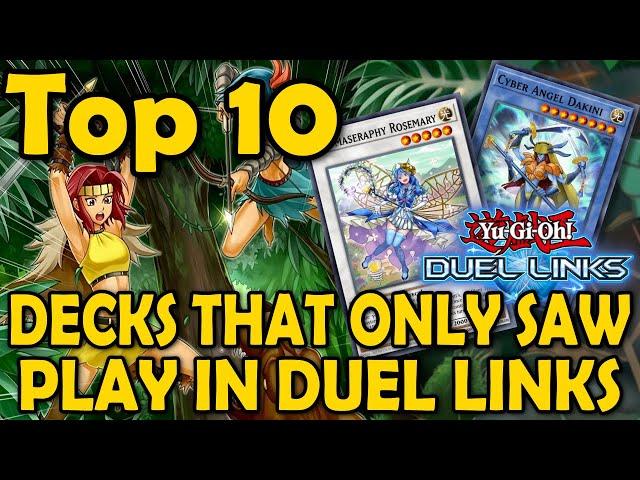 Top 10 Decks That Only Saw Play in Duel Links