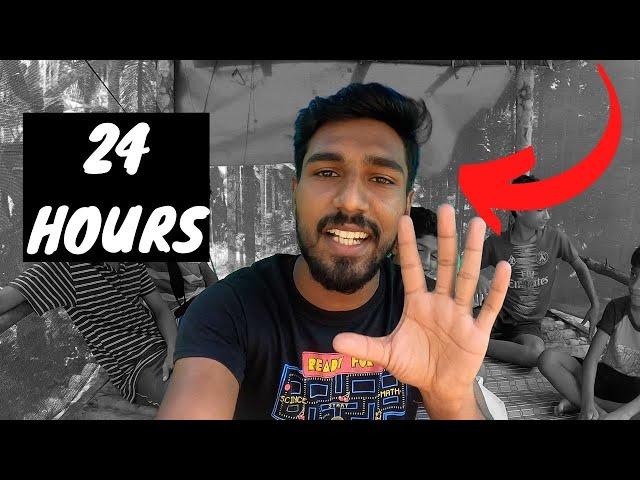 24 Hours in Treehouse !!  *GONE WRONG*