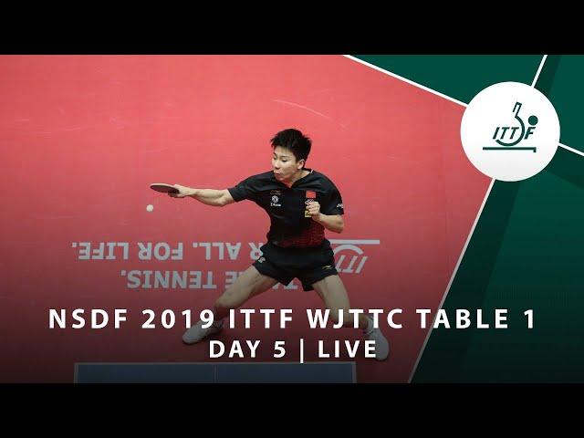 Day 5 | 2019 ITTF World Junior Table Tennis Championships - Table 1