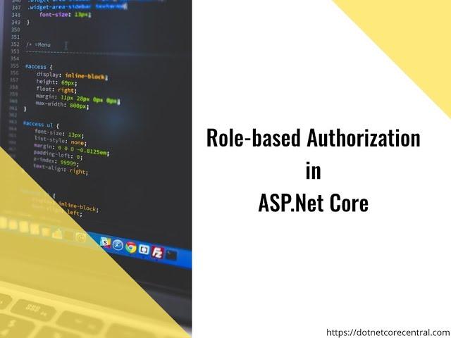 Role-based Authorization in ASP.Net Core (With Custom Authentication Handler)