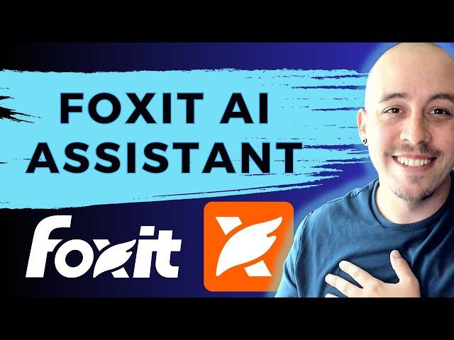 How to use the AI assistant in Foxit PDF Editor