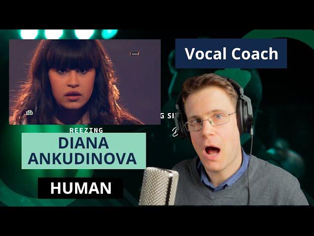 Vocal Coach Reacts Diana Ankudinova (Диана Анкудинова) - Human