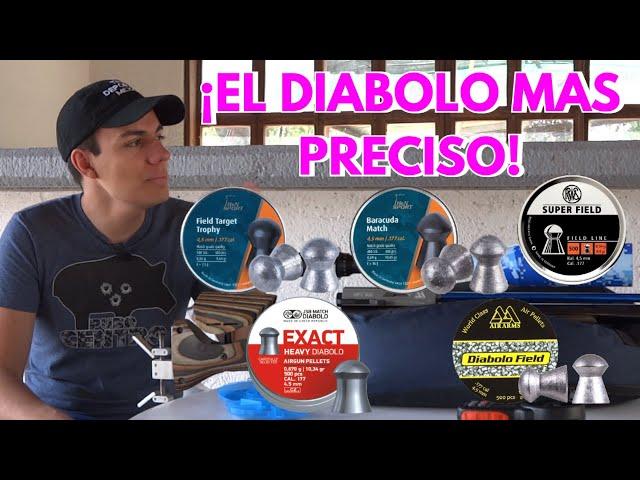 ¿Cuál es el Diabolo Calibre 4.5 mas Preciso? Probando H&N, JSB, RWS y Air Arms! Nuestra nueva tienda