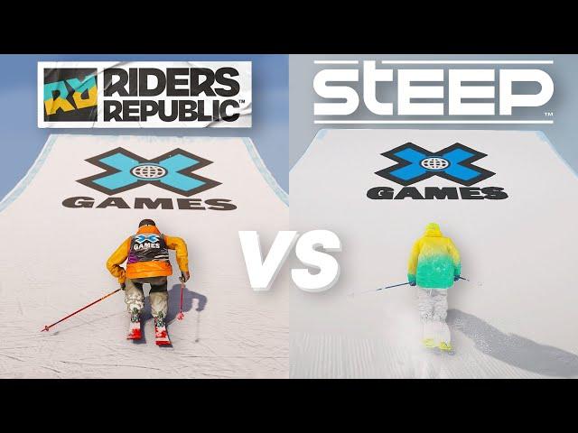 X GAMES in Riders Republic VS Steep