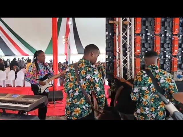 MAIMA MADE HISTORY TODAY  PERFORMING FOR PRESIDENT WILLIAM RUTO  AT MLOLONGO