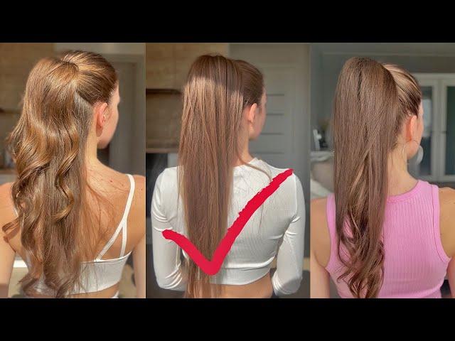 HOW TO BRAID A HIGH Ponytail. COLLECTION OF THE BEST WAYS