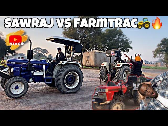 Kisme kitna Hai Dumm  || Swaraj 855 Vs Farmtrac 60 || Vlog || Kaleshi jattwaad