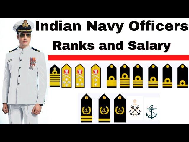 Indian Navy Officers Rank and Salary । How To Recognize Indian Navy Officers । @IndianNavyOfficialChannel