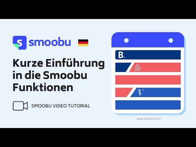 Kurze Einführung in die Smoobu Funktionen (DE)