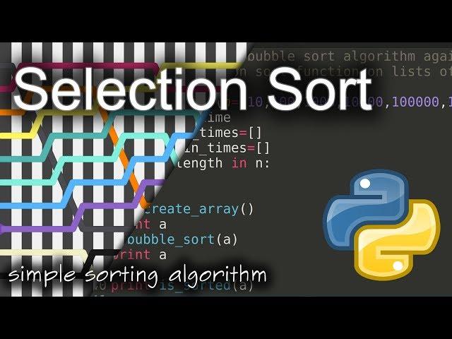 Selection Sort: Background & Python Code