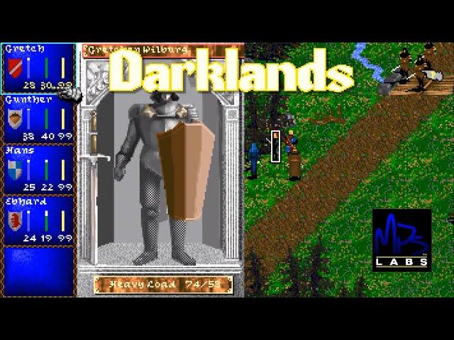 Darklands - longplay gameplay - Microprose MPS, 1992 - PC / DOS - fantasy RPG - open world CRPG