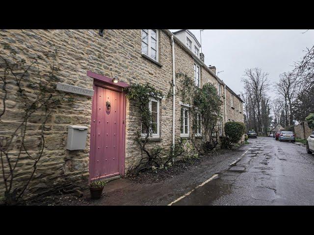 A Dreary, Cold & Wet Morning Walk in a Town Where Time Has Stopped