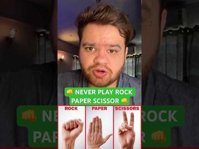 Never Play Rock Paper Scissor  #savagenewsfurkan