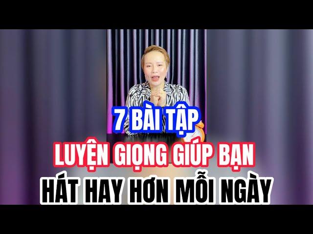 7 BÀI TẬP LUYỆN GIỌNG GIÚP BẠN HÁT HAY HƠN MỖI NGÀY | TRUNG TÂM ÂM NHẠC KIM THOA