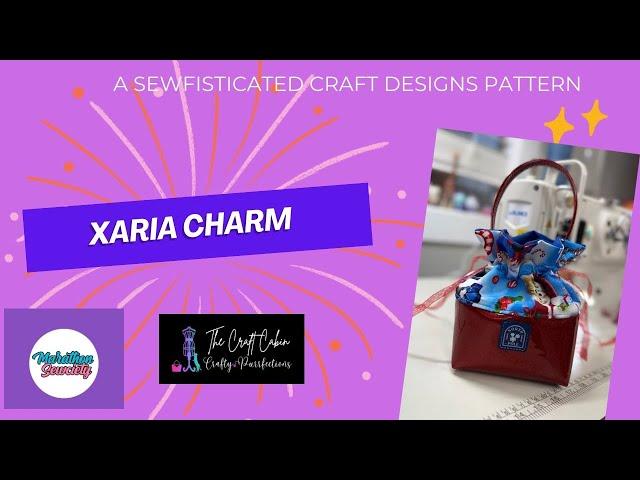 The Xaria Charm from Sewfisticated Craft Designs 