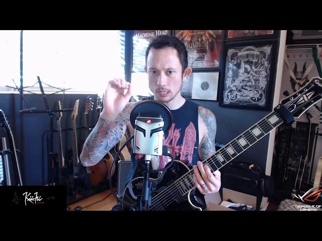 Trivium Matt Heafy Live Twitch Guitar Clinic