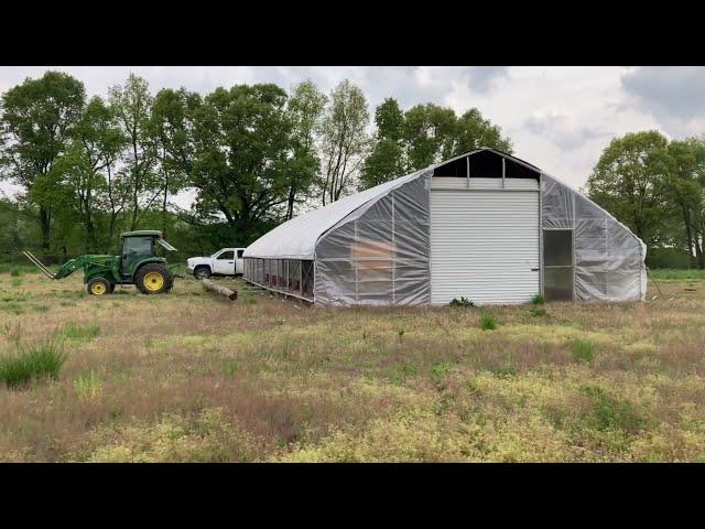 30x60 Portable Chicken Coop - Moves Laterally - HenGear.com