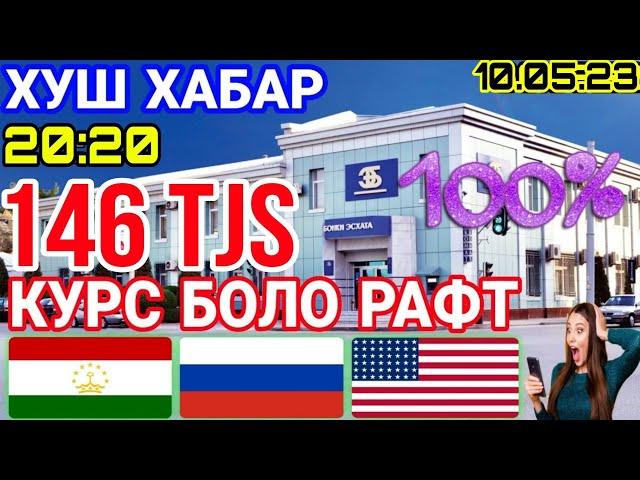 1-минут назад!! Хабари Хуш 10.май.2023 Рубль сомони в Таджикистан қурби Асъор имруз дар Бонкхои тчк