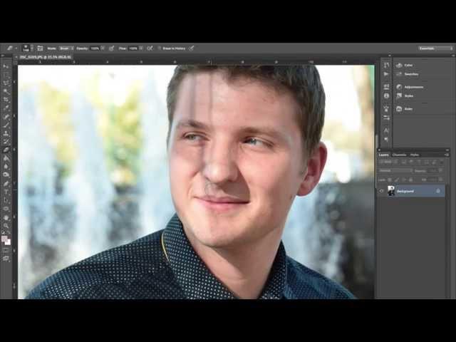 Photography Edit Request : How to remove shadows from face in photoshop